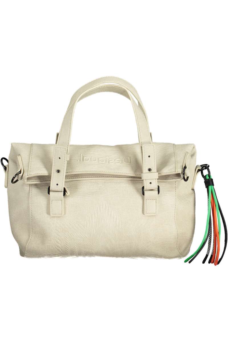 DESIGUAL Γυναικεία τσάντα λευκό 23SAXP84_1001