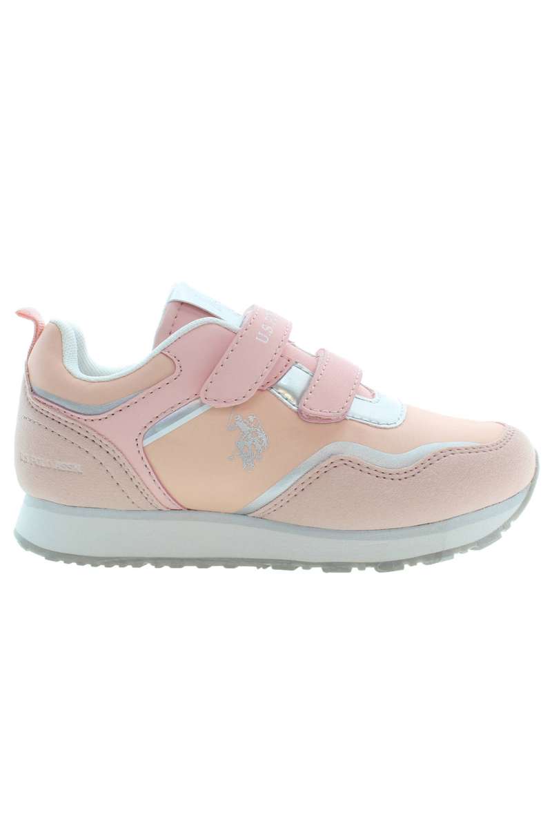 US POLO BEST PRICE PINK GIRL SPORT SHOES Rosa NOBIK009K3NH1_ROSA_PIN-SIL01