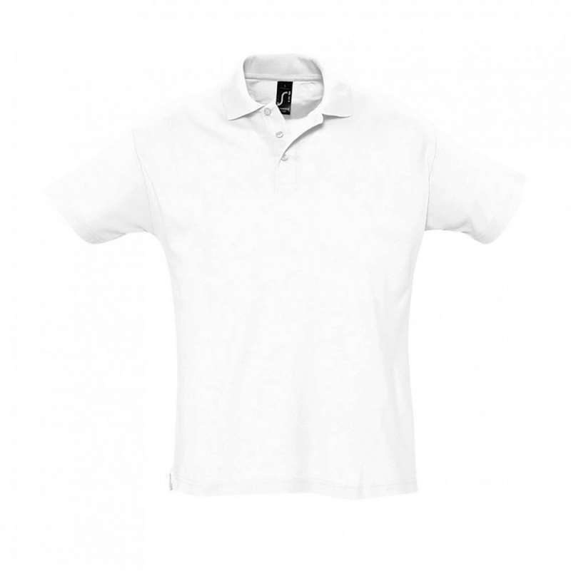 Sol's Summer II White - 11342 Polo T-Shirt Short Sleeve Men White-102 WHITE-102