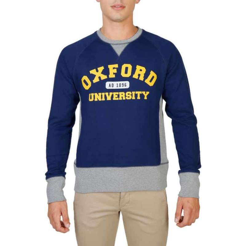 Oxford University OXFORD-FLEECE-RAGLAN  μπλε -NAVY