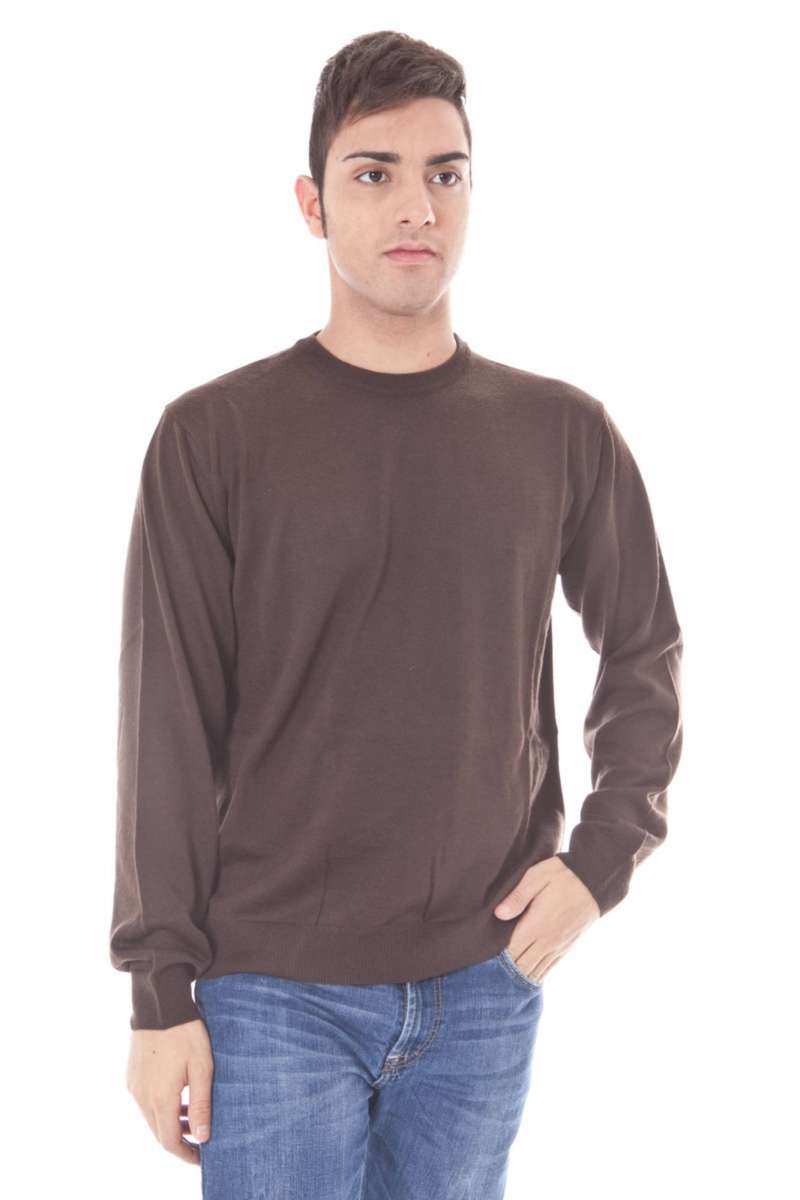 ROMEO GIGLI RGG Sweater long sleeve Men Brown RGG_C90214