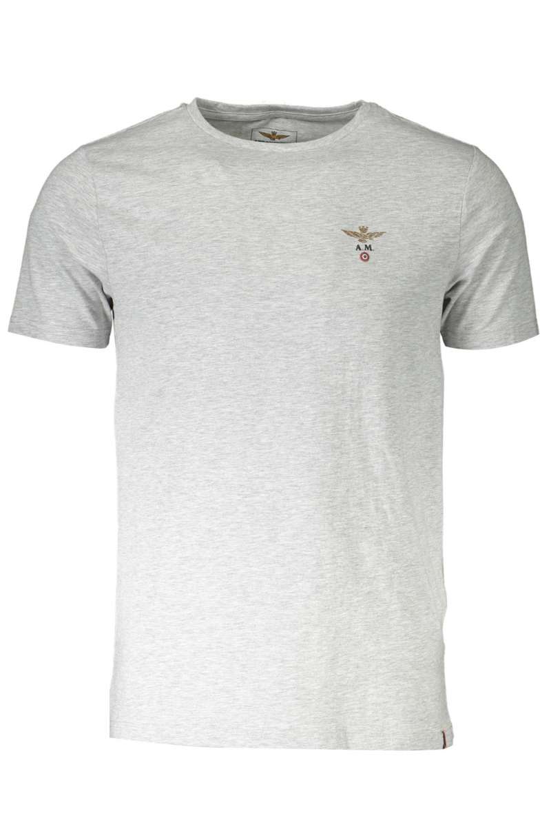 AERONAUTICA MILITARE SCOTI001J508 T-shirt short sleeve Men Grey SCOTI001J508_17171