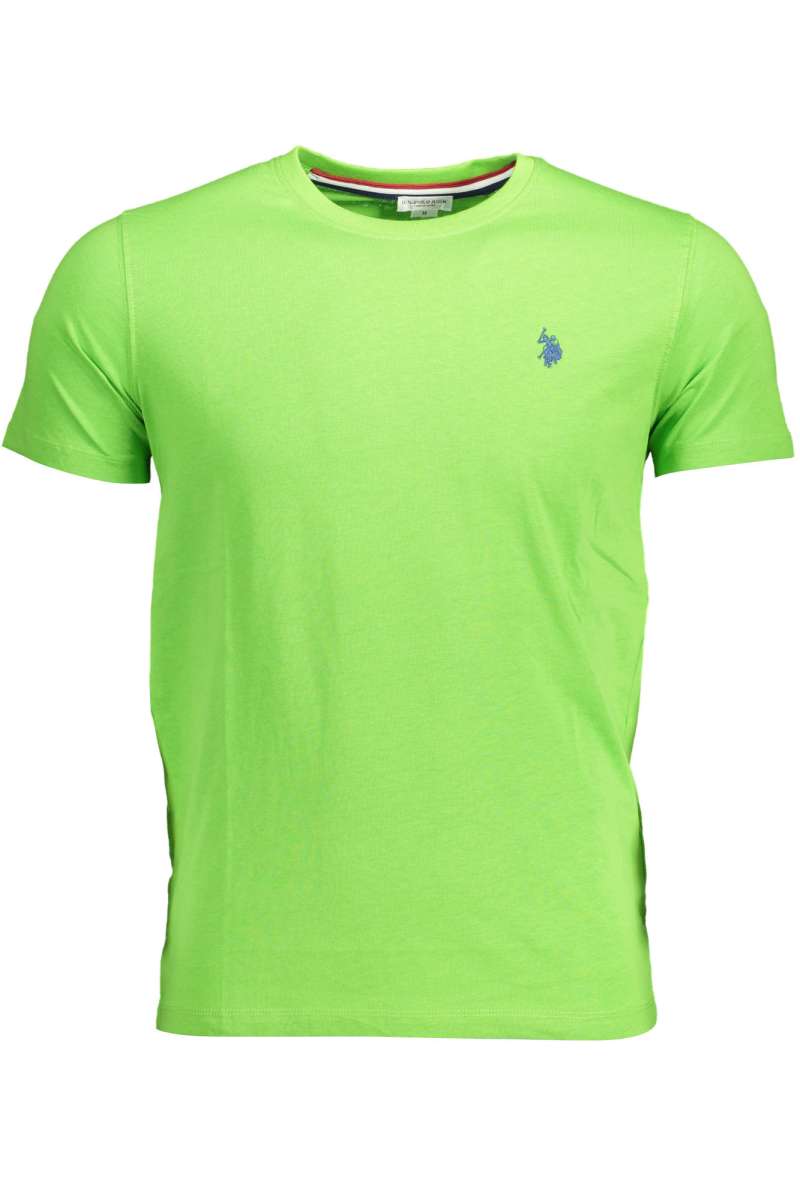 U.S. POLO Ανδρικό μπλουζάκι κοντό μανίκι 61502 49351 Neon πράσινο 341