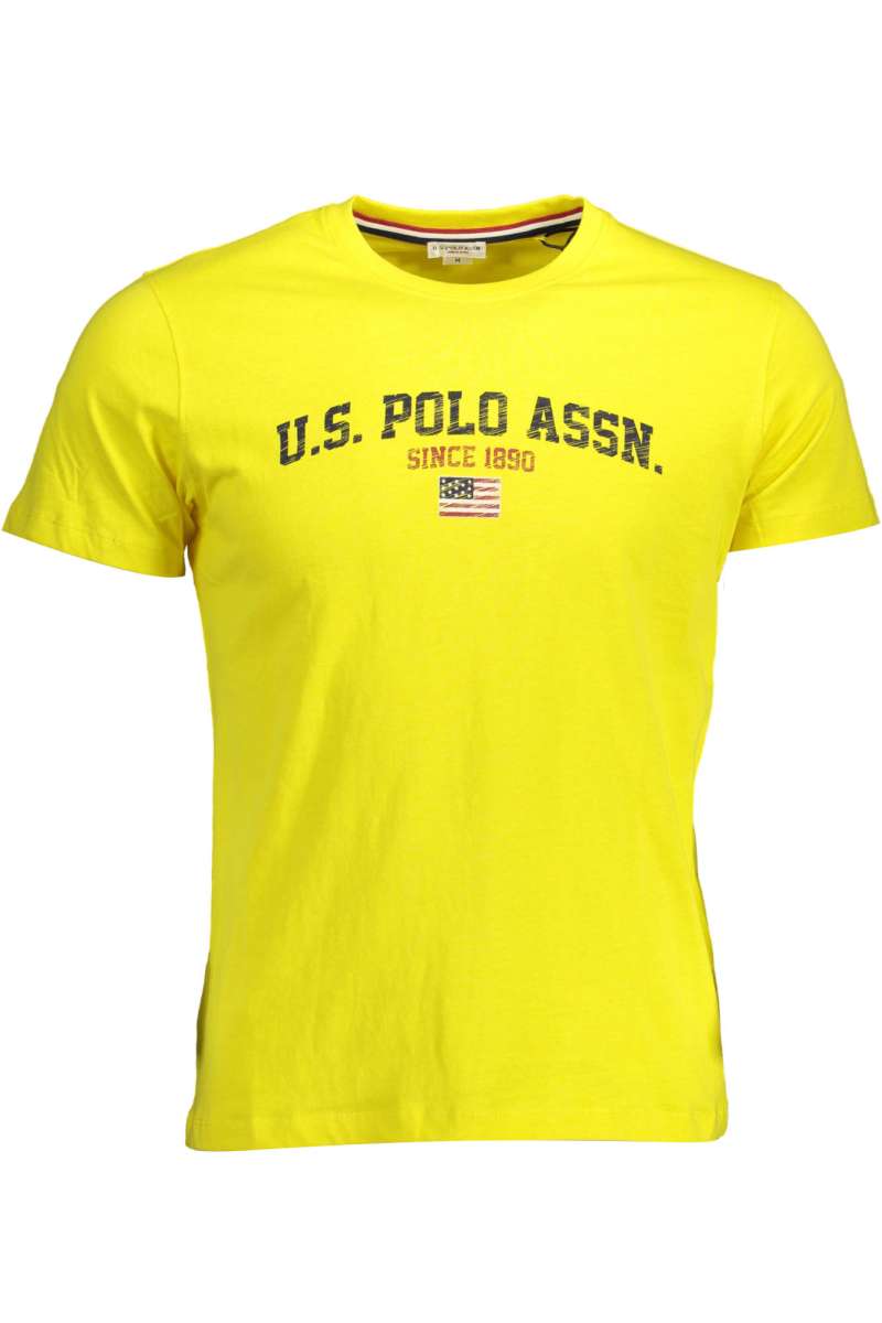 U.S. POLO Ανδρικό μπλουζάκι κοντό μανίκι 61504 49351 Yellow 310