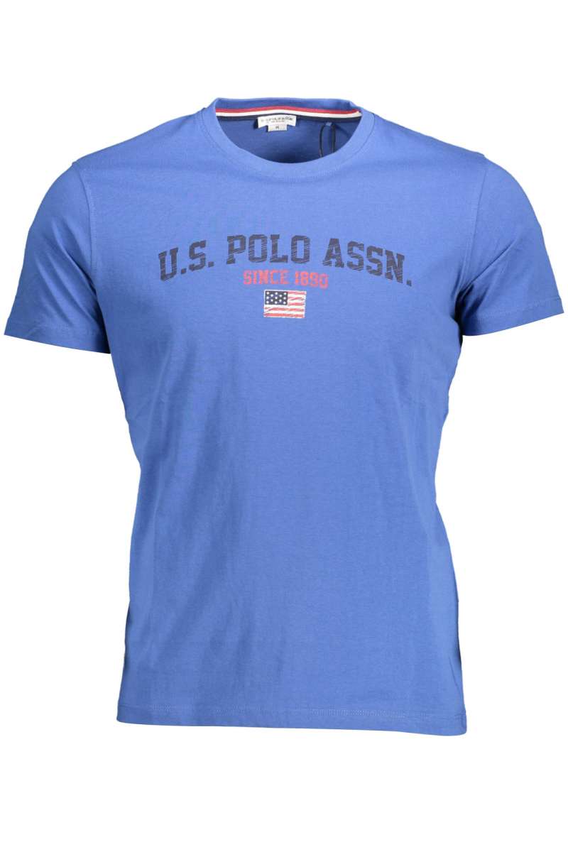 U.S. POLO Ανδρικό μπλουζάκι κοντό μανίκι 61504 49351 Blue 137