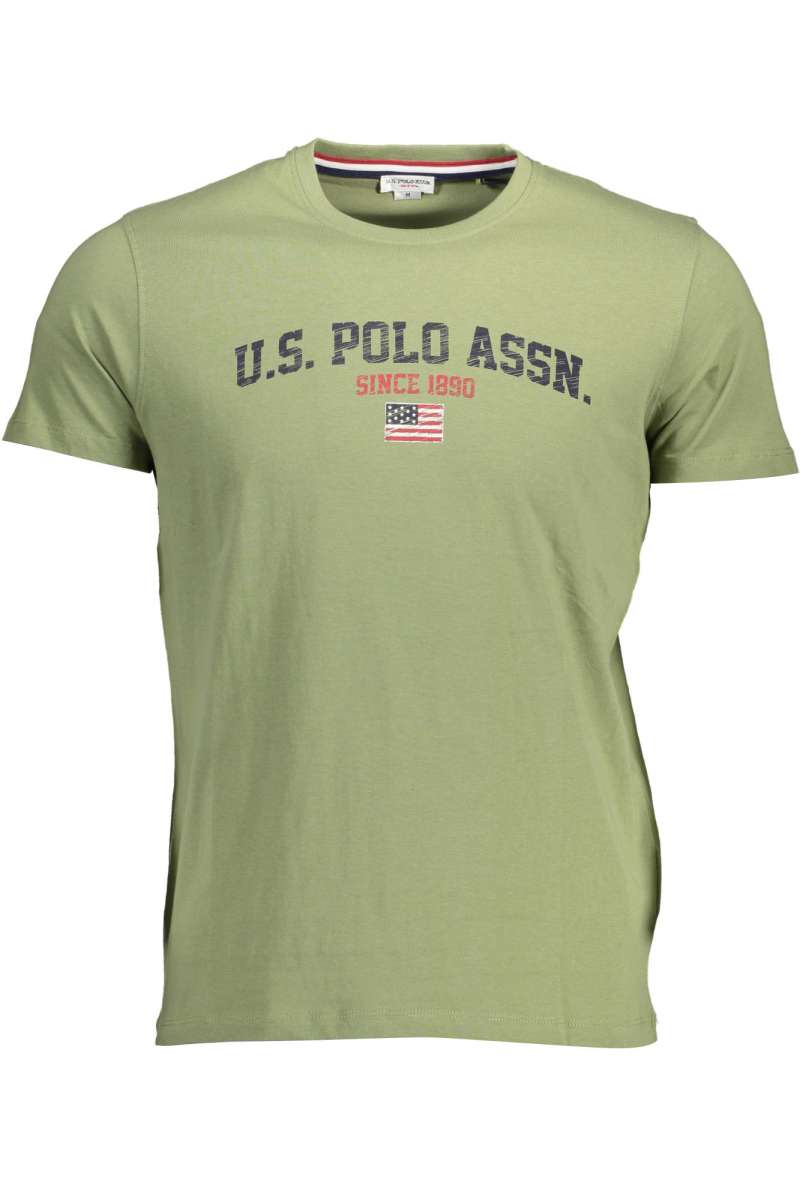 U.S. POLO Ανδρικό μπλουζάκι κοντό μανίκι 61504 49351 Green 246