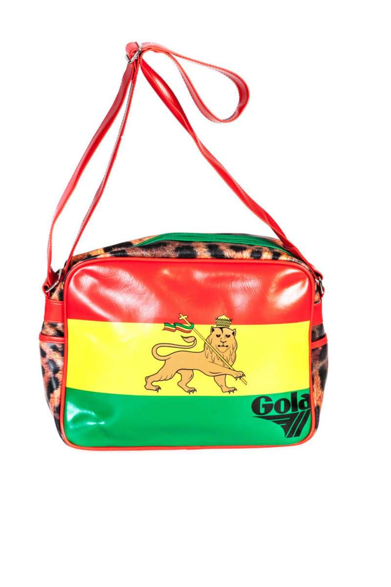 GOLA Γυναικείο τσαντάκι ώμου  CUB827 REDFORD ETHIOPIA CUB827 REDFORD _RED/GREEN
