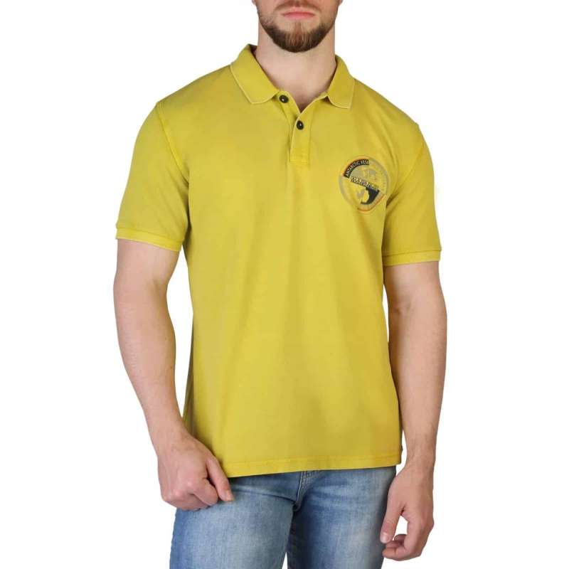 Napapijri Polo t-shirt Men NP0A4F68 Yellow YA9