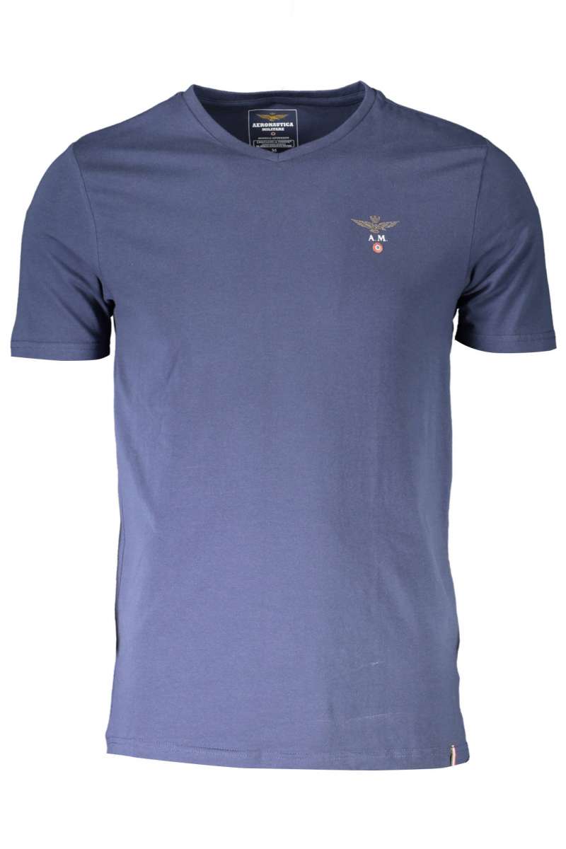 AERONAUTICA MILITARE SCOTI002J508 T-shirt short sleeve Men Blue SCOTI002J508_08184