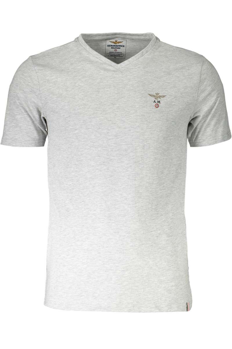 AERONAUTICA MILITARE SCOTI002J508 T-shirt short sleeve Men Grey SCOTI002J508_17171