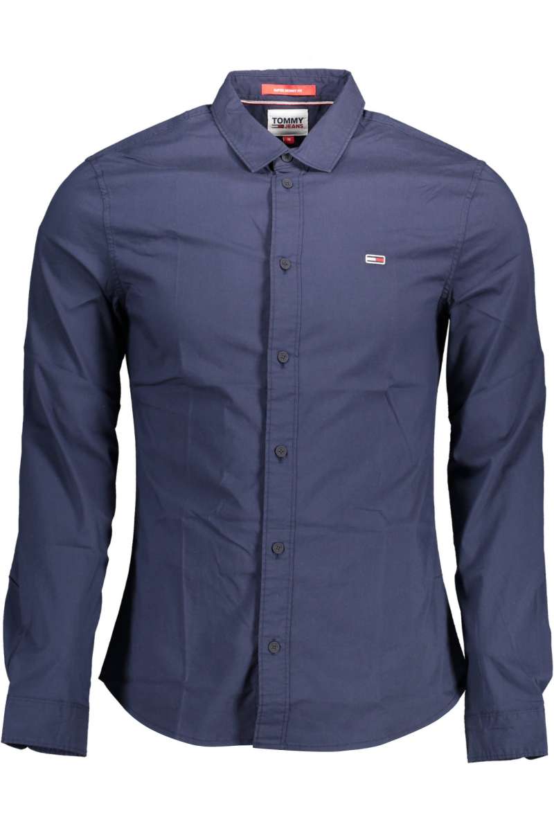 TOMMY HILFIGER Ανδρικό πουκάμισο μακρύ μανίκι DM0DM11656 Μπλε C87