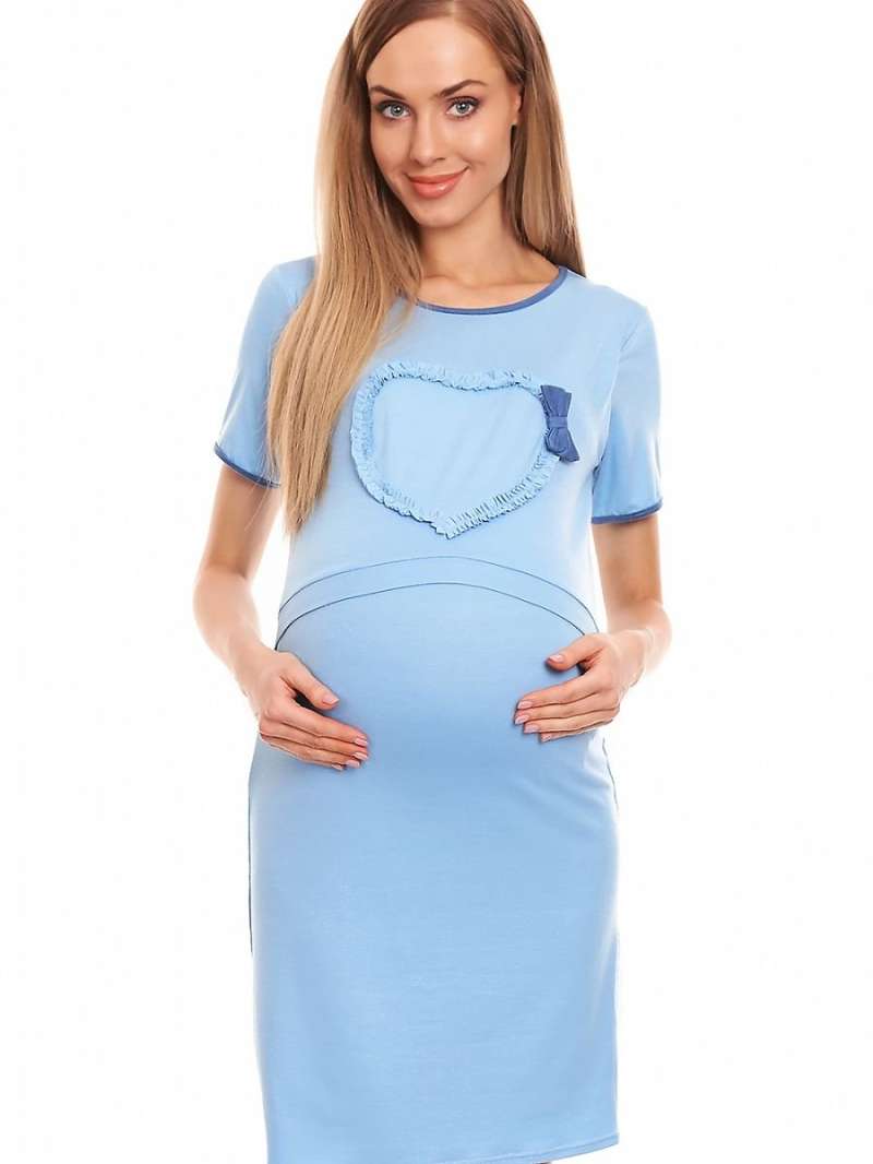 PeeKaBoo Νυχτικό Εγκυμοσύνης 0138 Blue