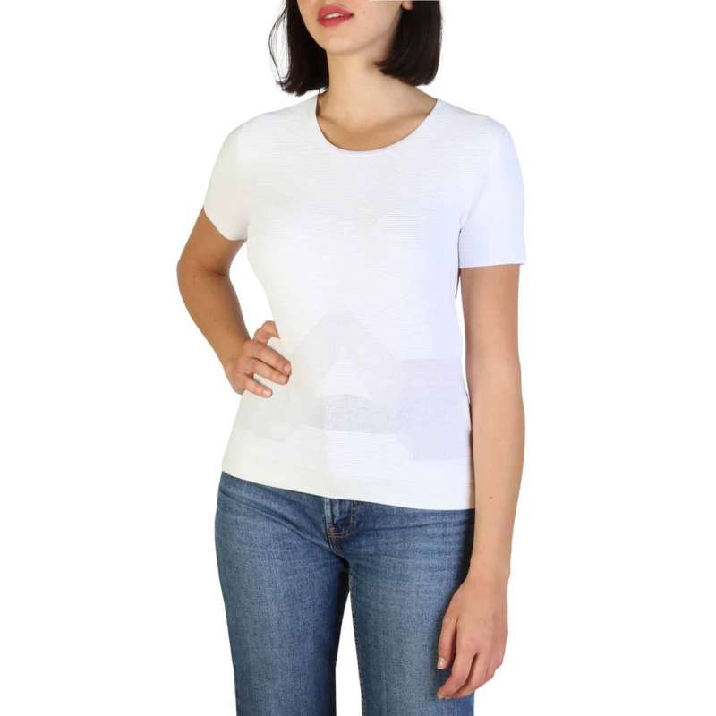 Armani Jeans 3Y5M2L_5M22Z T-SHIRT WOMEN White 1100