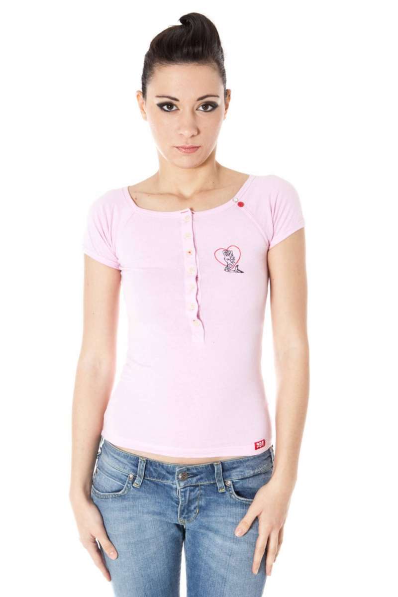 ZUELEMENTS Z1104730A001HO SERAFINO MEDELLIN Γυναικείο μπλουζάκι κοντό μανίκι