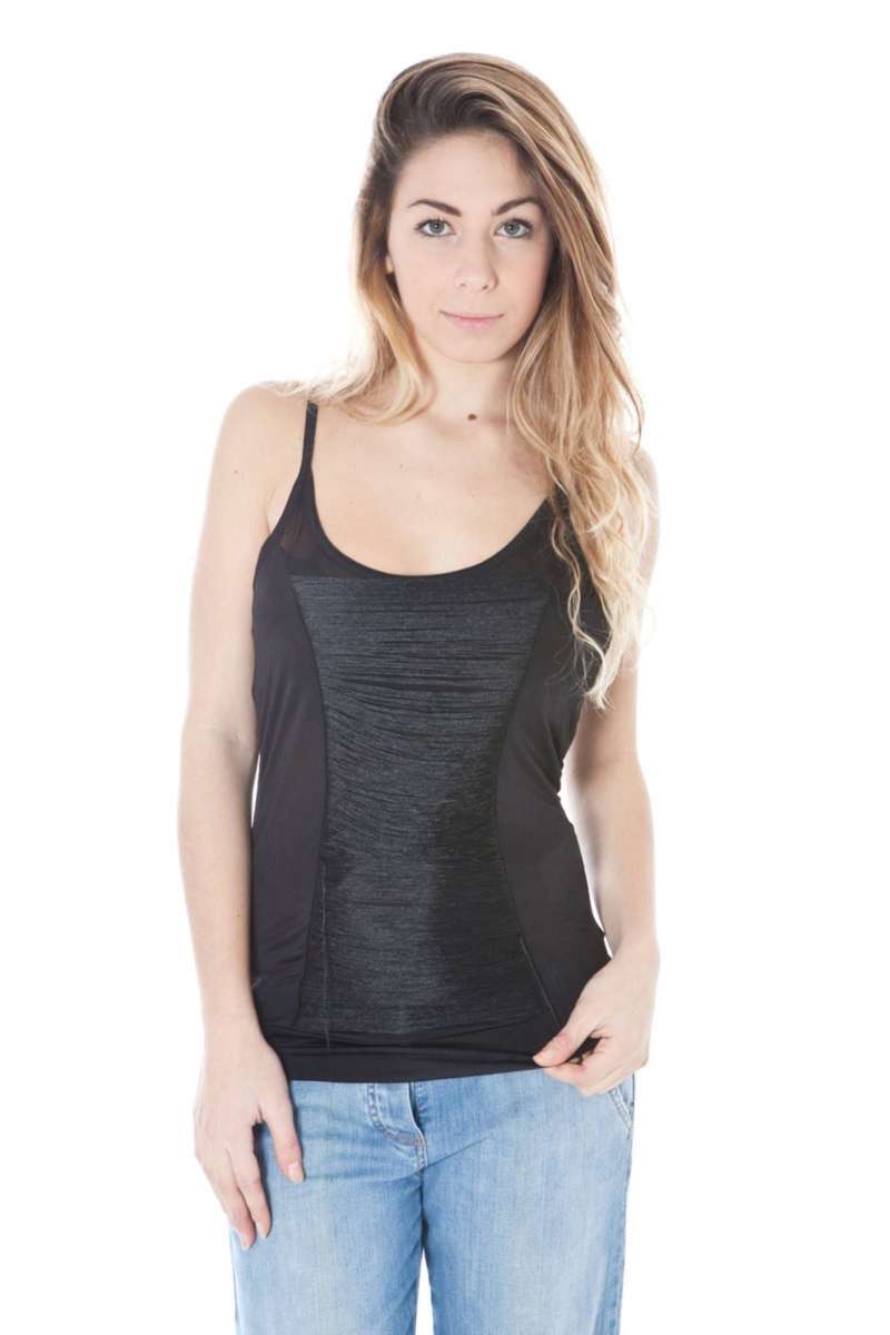 DATCH Γυναικείο μπλουζάκι αμάνικο C9K7048  