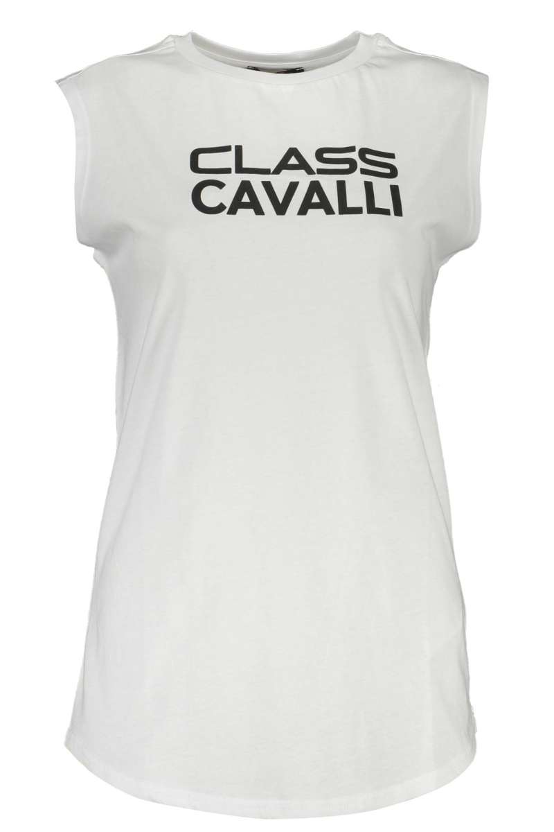 CAVALLI CLASS Γυναικείο μπλουζάκι αμάνικο OXT60T JD060