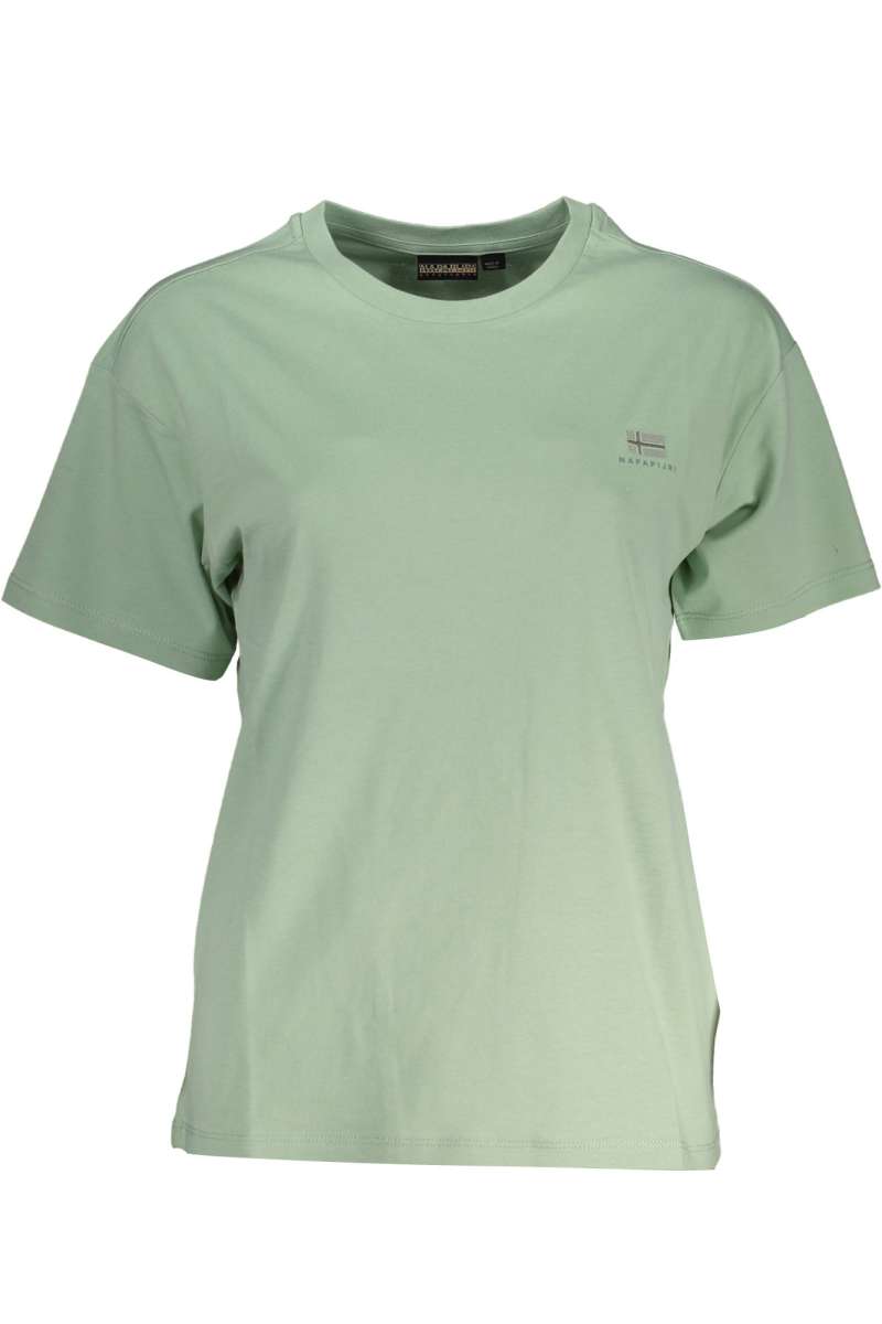 NAPAPIJRI Γυναικείο μπλουζάκι κοντό μανίκι πράσινο NP0A4H87 S-NINA_G1E