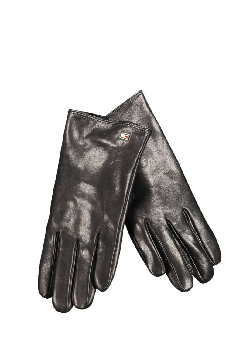 TOMMY HILFIGER Γυναικεία γάντια AW0AW10733 Μαύρο BDS