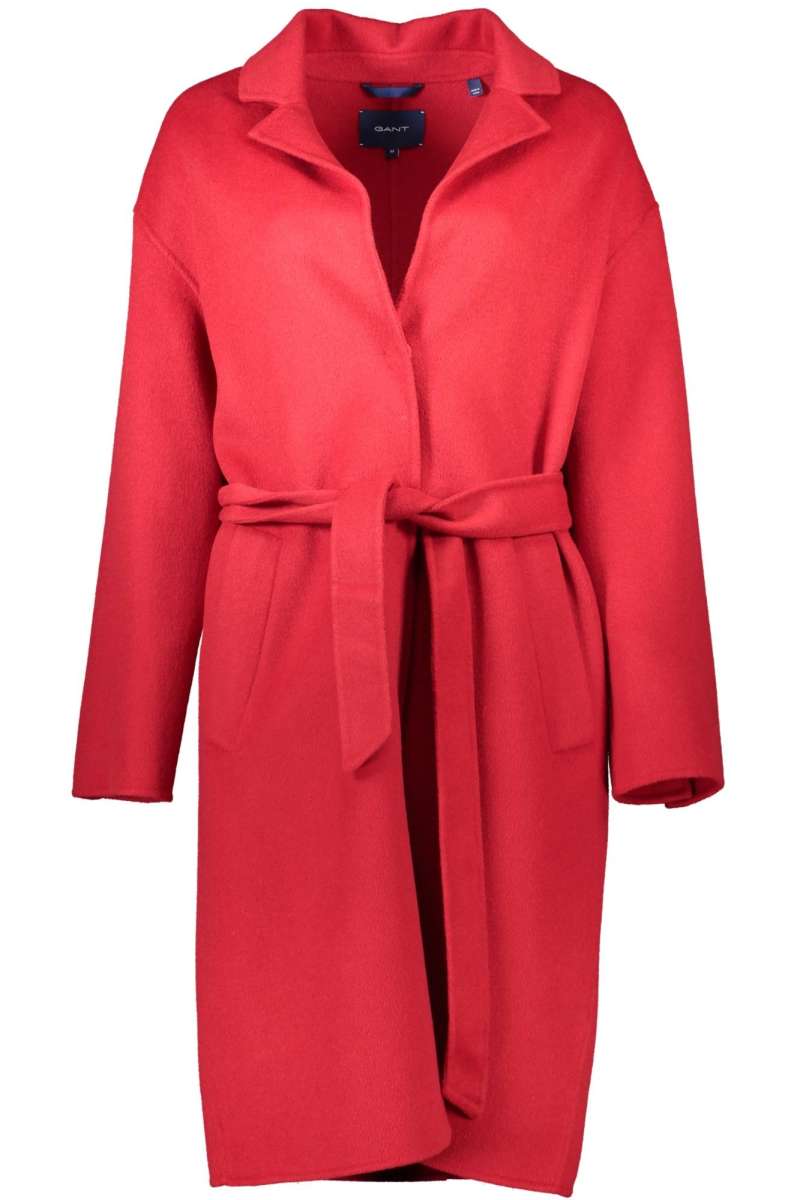 GANT WOMEN'S RED COAT Rosso 20034751025_ROSSO_610-RED
