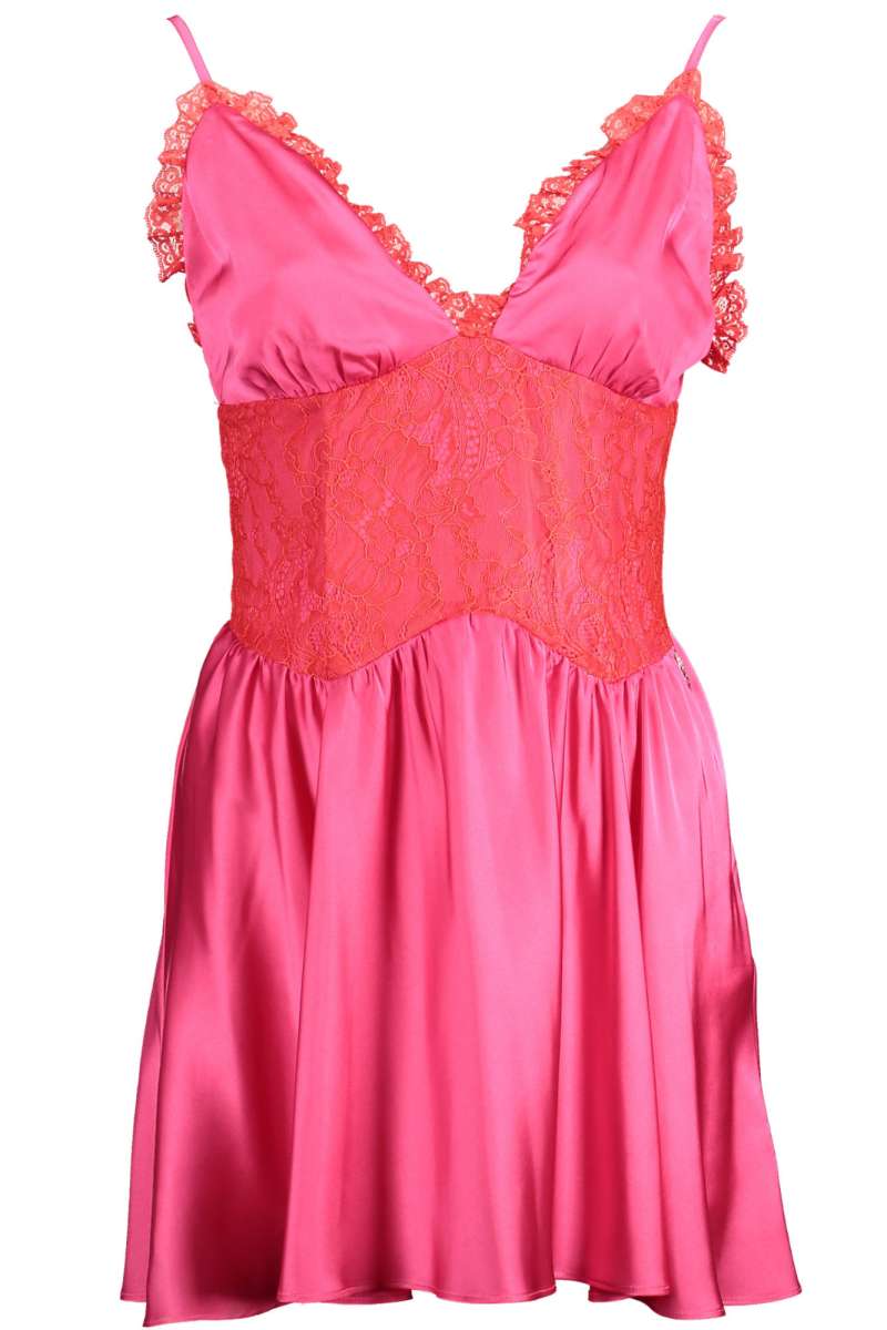 GAELLE PARIS Γυναικείο φόρεμα κοντό ροζ GBD11646FA_FUCSIA