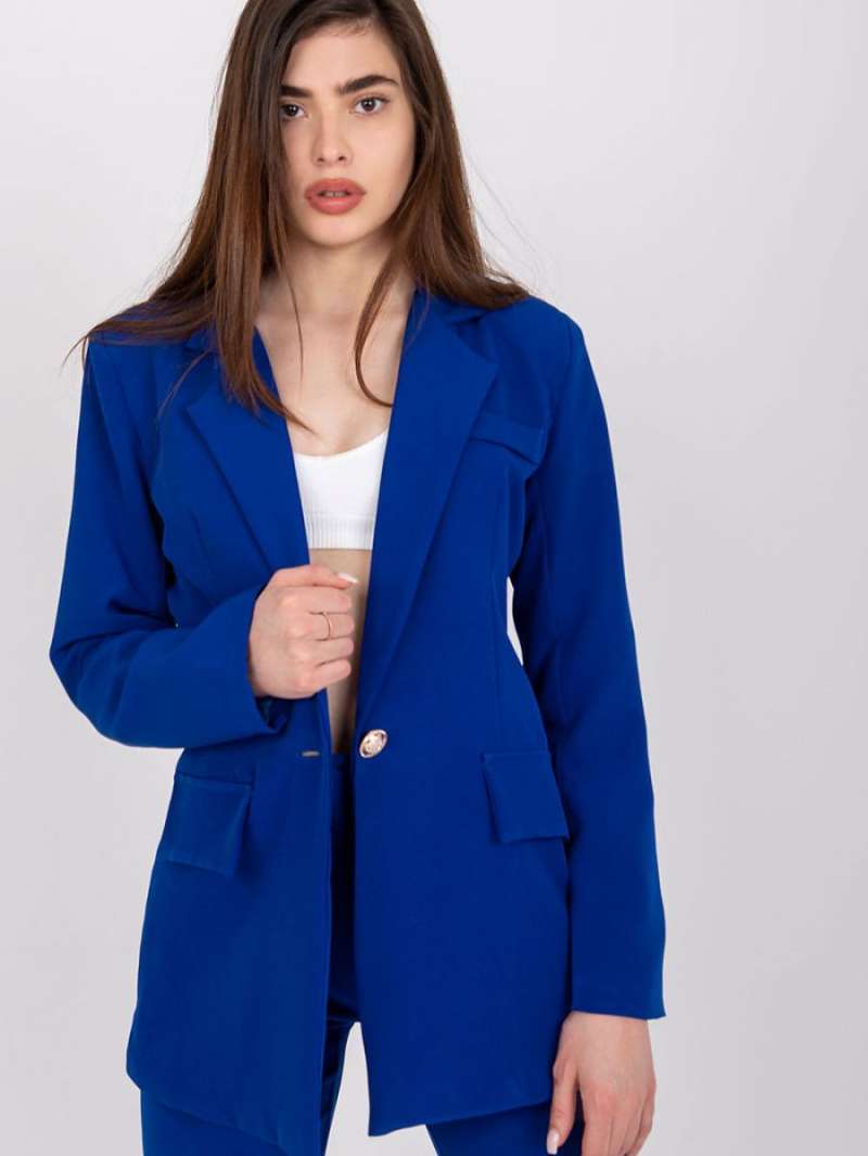  Σακάκι/μπουφάν  Italy Moda  DHJ-MA-15556.22 μπλε 