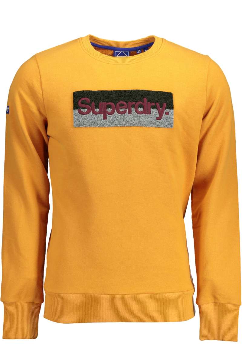 SUPERDRY SWEATSHIRT WITHOUT ZIP MAN ORANGE Arancione M2011497A_ARANCIO_5CM-UMBER-SUNSET