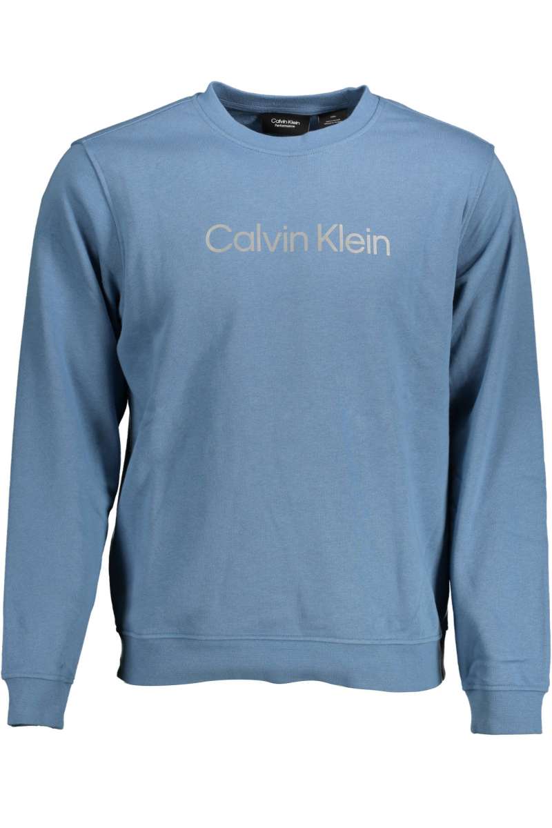 CALVIN KLEIN Ανδρικό Φούτερ με Λαιμόκοψη Γαλάζιο 00GMS2W305_64N