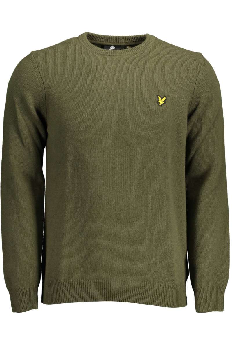 LYLE & SCOTT Ανδρικό πουλόβερ πράσινο KN921VF_W485