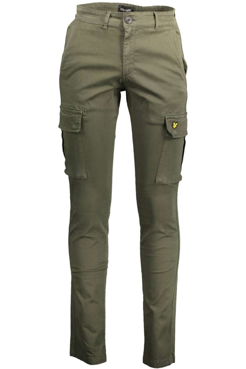LYLE & SCOTT Ανδρικό παντελόνι πράσινο TR004IT_MIL