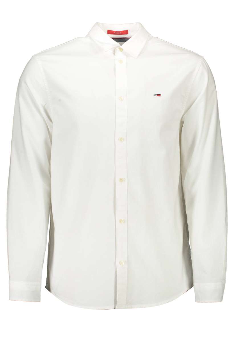 TOMMY HILFIGER Ανδρικό πουκάμισο μακρύ μανίκι λευκό DM0DM15408_YBR