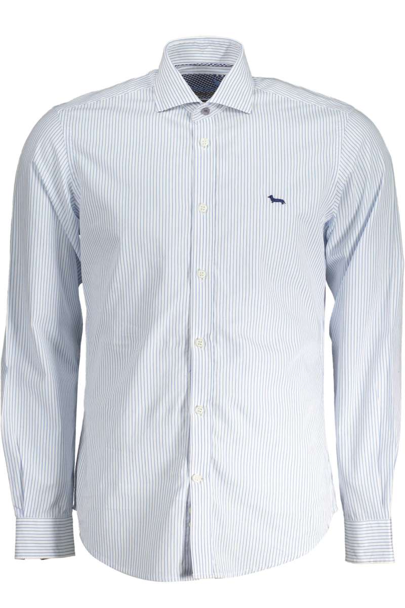 HARMONT & BLAINE Ανδρικό πουκάμισο μακρύ μανίκι λευκό CNJ012 011467_810
