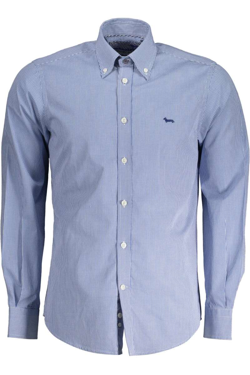 HARMONT & BLAINE Ανδρικό πουκάμισο μακρύ μανίκι μπλε CRJ012 011464_816