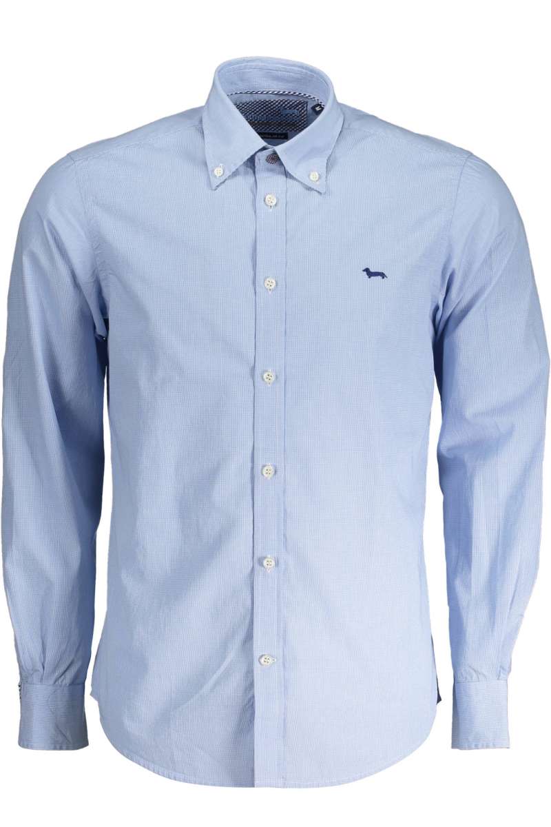 HARMONT & BLAINE Ανδρικό πουκάμισο μακρύ μανίκι AZZURRO CRJ012 011465_810