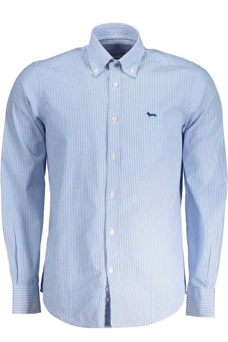 HARMONT & BLAINE Ανδρικό πουκάμισο μακρύ μανίκι AZZURRO CRJ012 011468_810