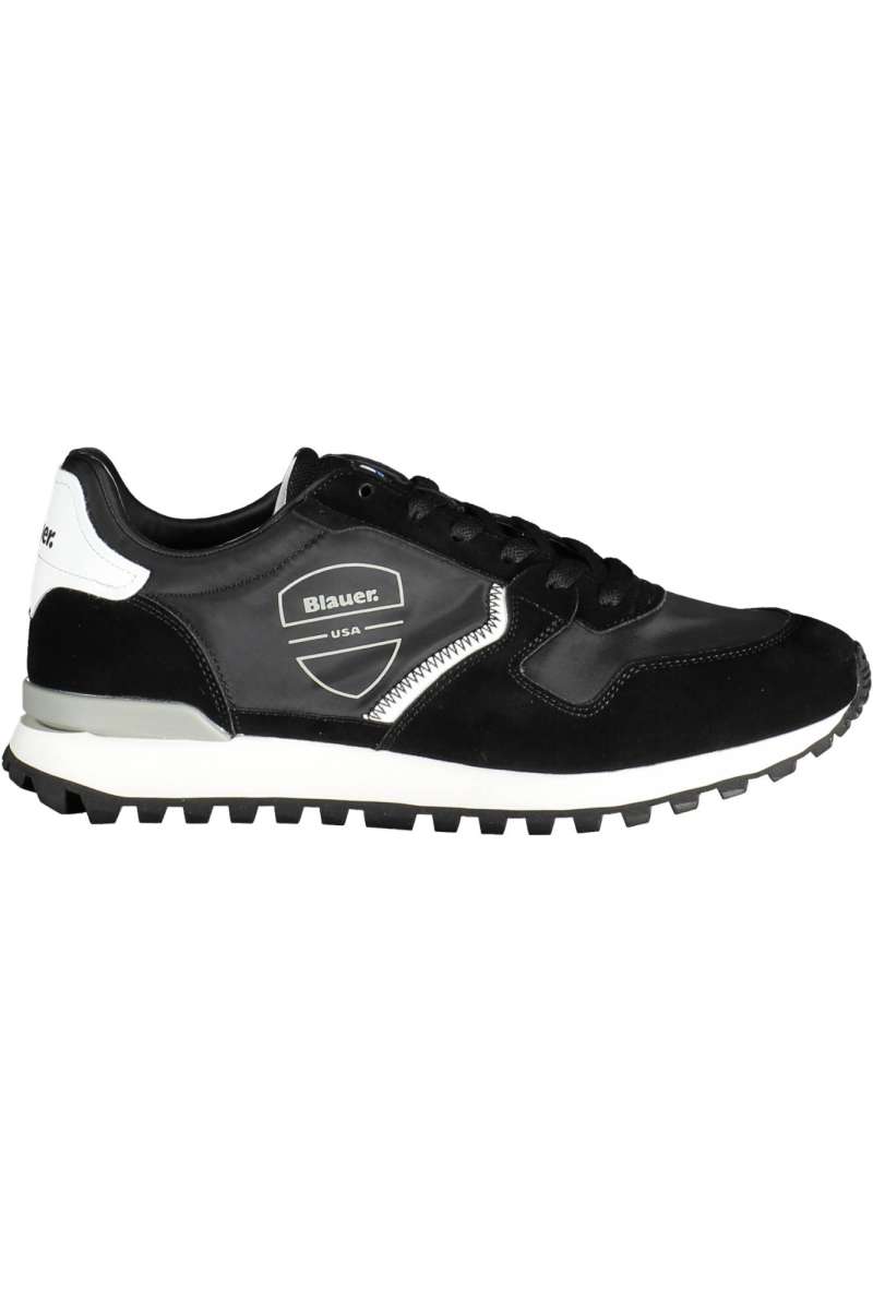 BLAUER Ανδρικά αθλητικά παπούτσια μαύρο S3DIXON01/NYS_BLK/WHI B