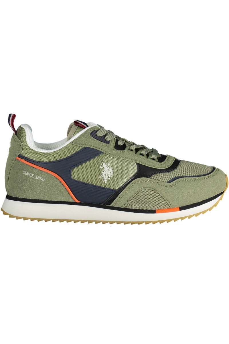 US POLO BEST PRICE GREEN MAN SPORT SHOES Verde ETHAN001M3TH1_VERDE_GRE-BLK01