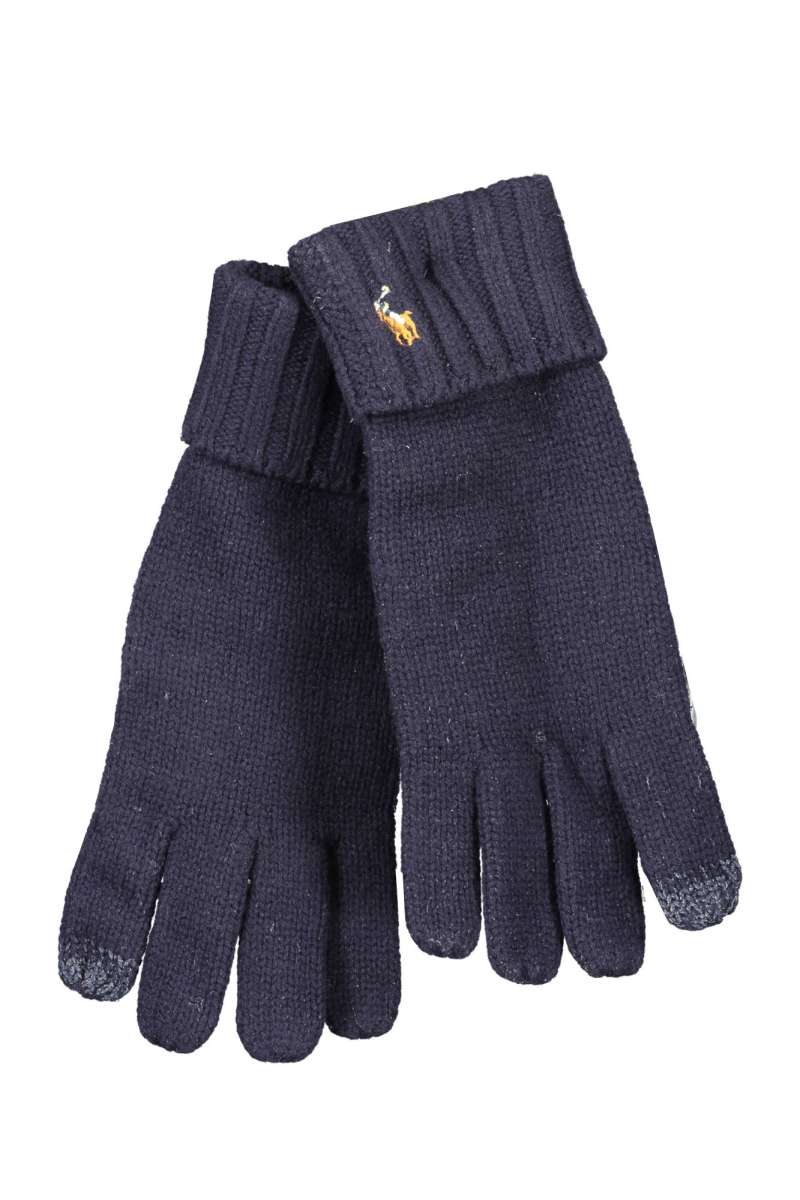 RALPH LAUREN Ανδρικά γάντια μπλε 449891262001_BLUE