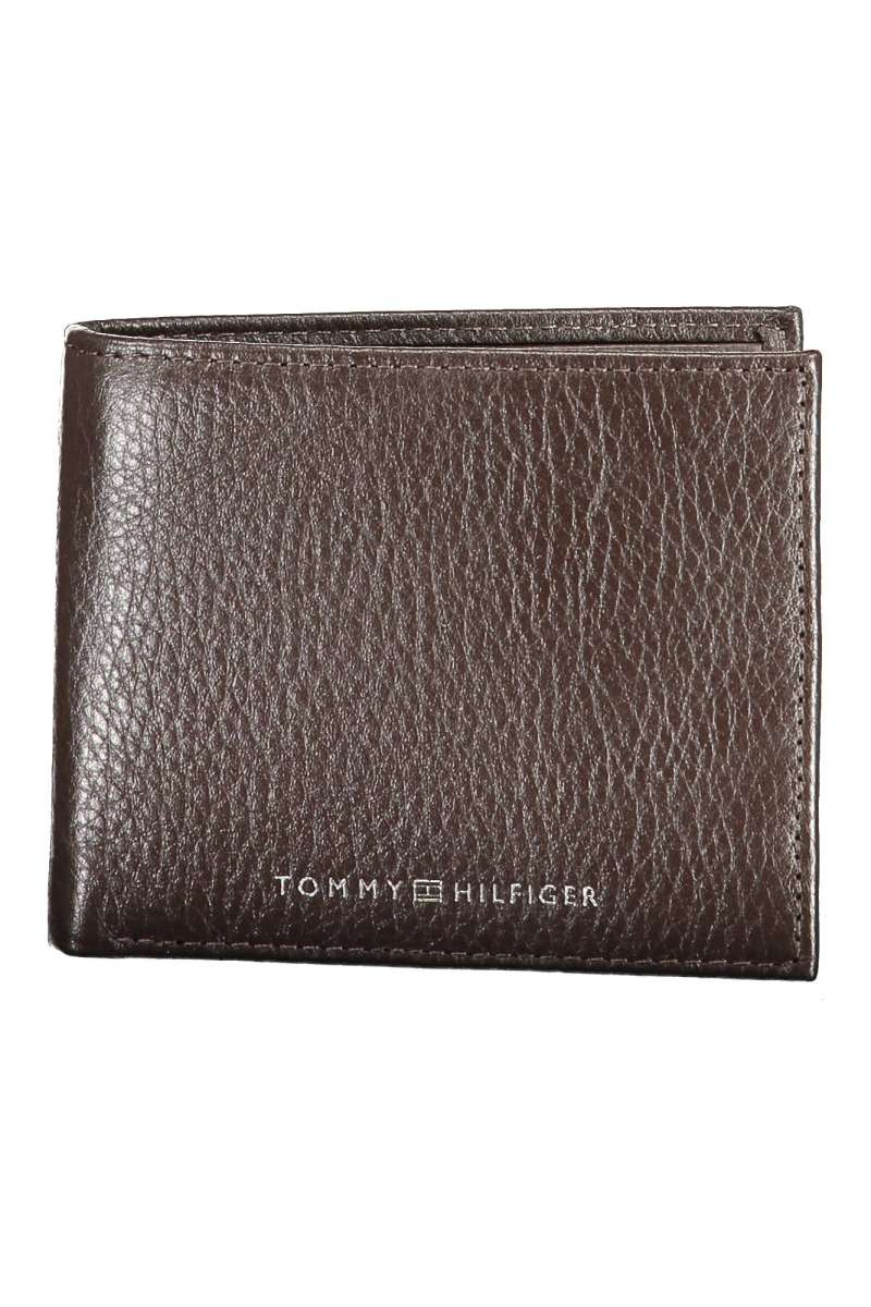 TOMMY HILFIGER Ανδρικό πορτοφόλι καφέ AM0AM08116_0HE