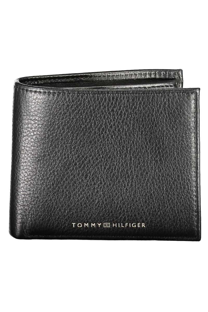TOMMY HILFIGER Ανδρικό πορτοφόλι AM0AM10238 μαύρο AM0AM10238_BDS
