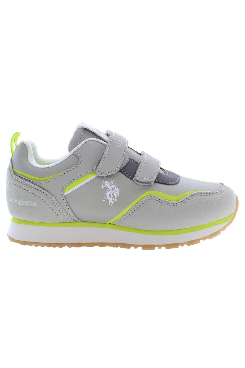 US POLO BEST PRICE SPORTS SHOES FOR KIDS Grigio NOBIK009K3NH1_GRIGIO_LGR-LGE02
