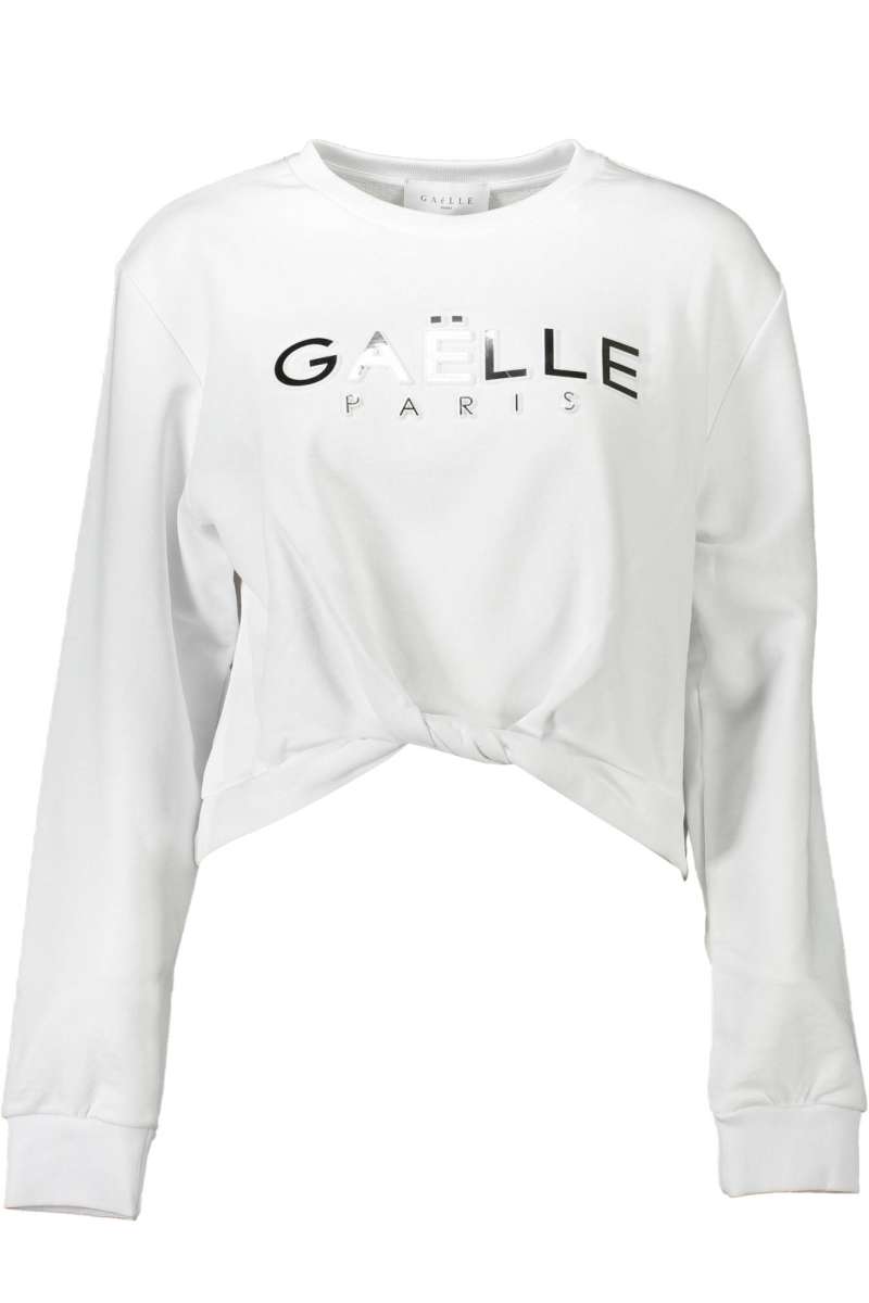 GAELLE PARIS Γυναικείο φούτερ GBD8811 White BIANCO