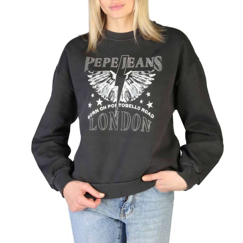 Pepe Jeans Sweatshirt Women CADENCE_PL581188 Black BLACK