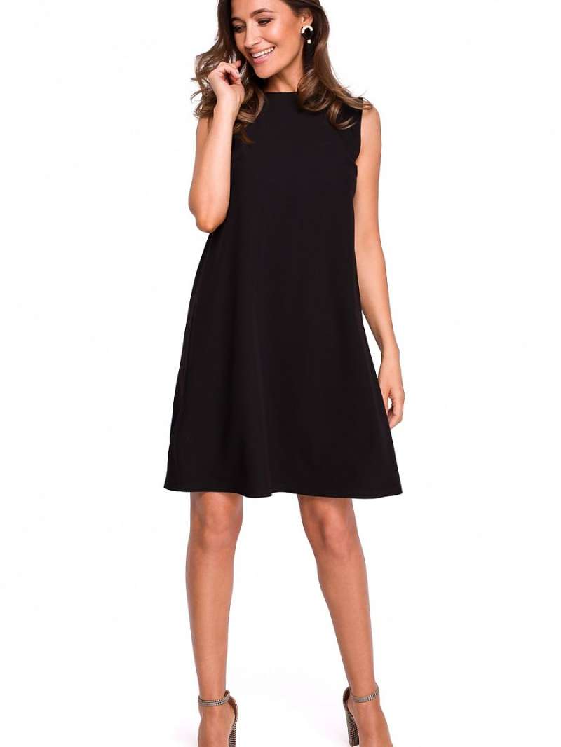  Γυναικείο φόρεμα  Stylove  S157 μαύρο 